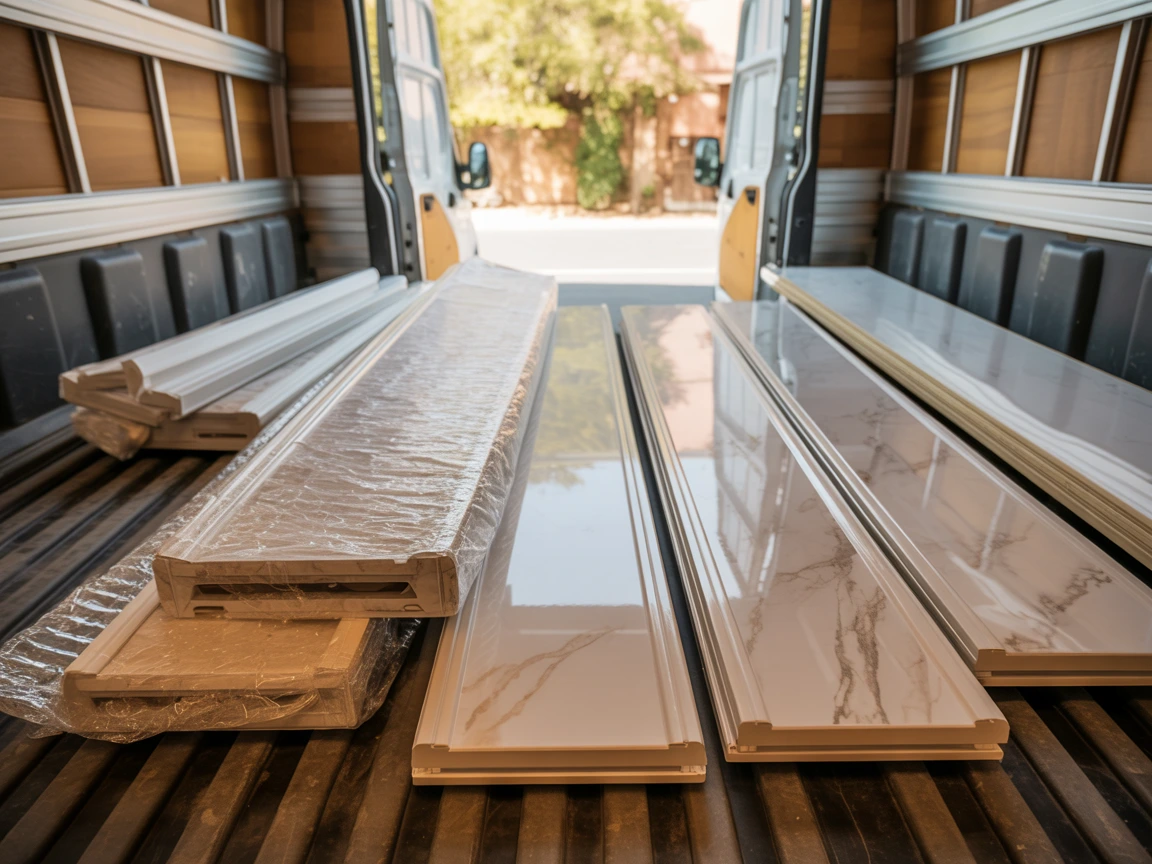 Доставка подоконников Plastolit Новой Почтой